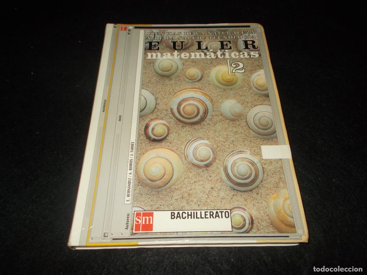 Libros: EULER MATEM&Aacute;TICAS 2 Bachillerato 2&ordm;. SM 2001. Libro de Texto, Escolar - Foto 1
