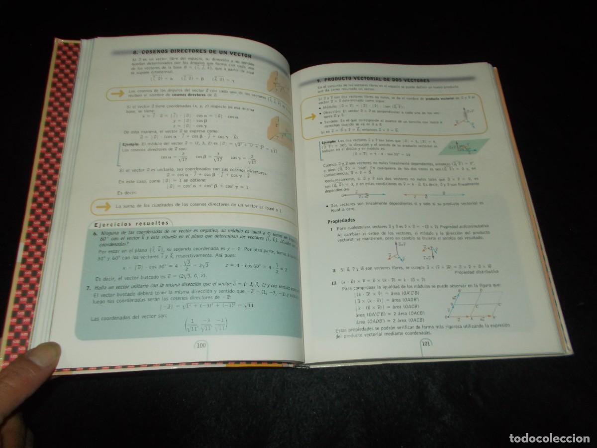Libros: EULER MATEM&Aacute;TICAS 2 Bachillerato 2&ordm;. SM 2001. Libro de Texto, Escolar - Foto 4