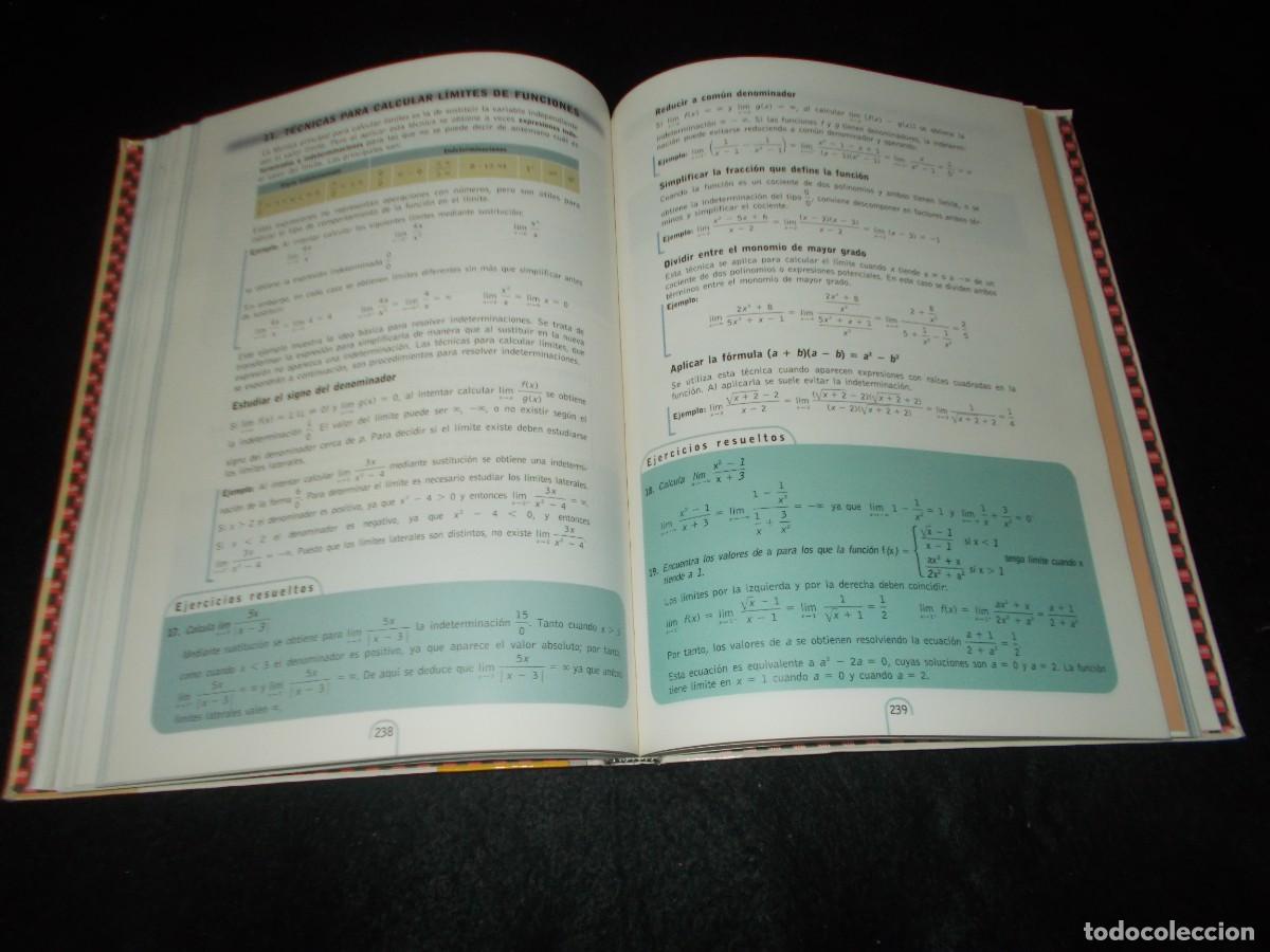 Libros: EULER MATEM&Aacute;TICAS 2 Bachillerato 2&ordm;. SM 2001. Libro de Texto, Escolar - Foto 6