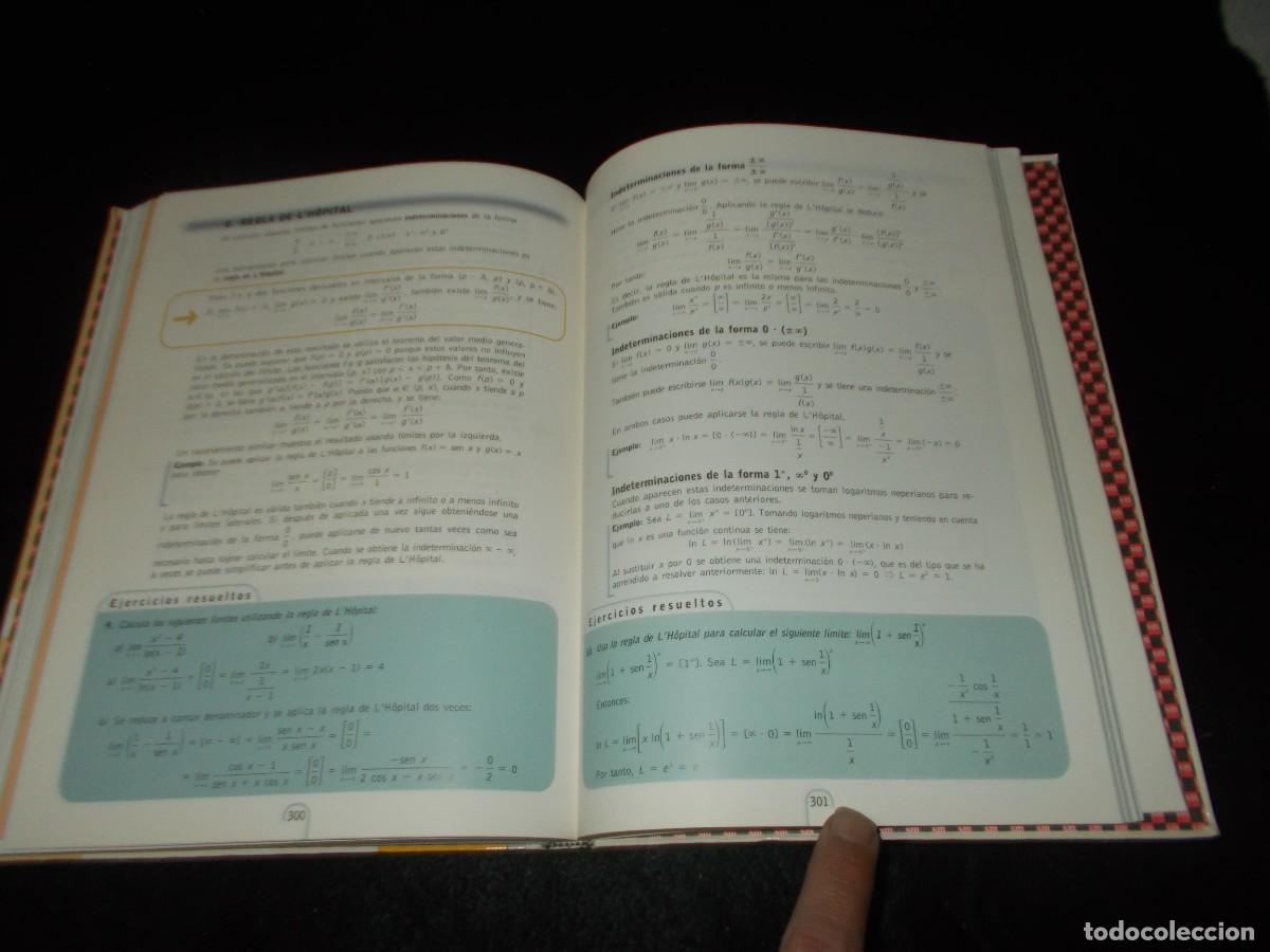 Libros: EULER MATEM&Aacute;TICAS 2 Bachillerato 2&ordm;. SM 2001. Libro de Texto, Escolar - Foto 7