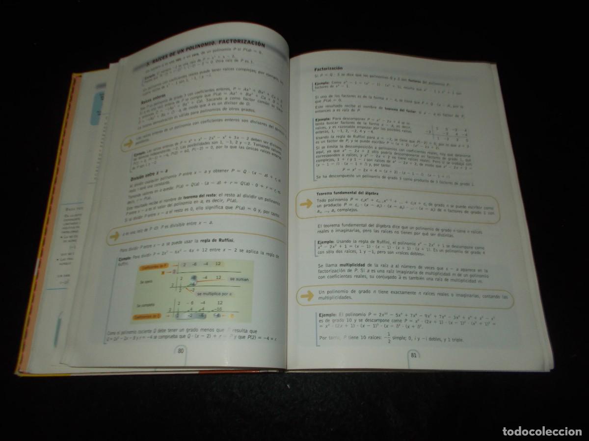 Libros: EULER MATEM&Aacute;TICAS 1 Bachillerato 1&ordm;. SM 2000. Libro de Texto, Escolar - Foto 5