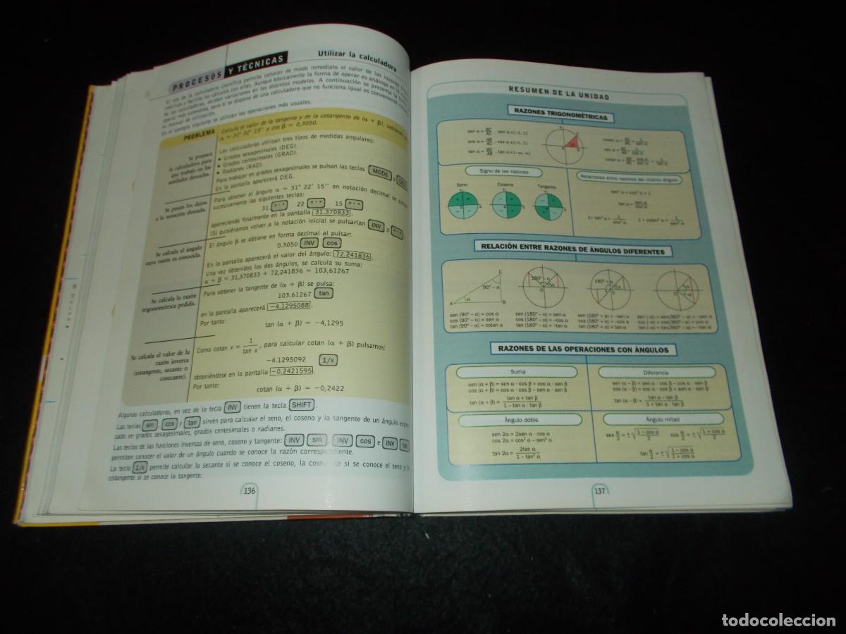 Libros: EULER MATEM&Aacute;TICAS 1 Bachillerato 1&ordm;. SM 2000. Libro de Texto, Escolar - Foto 6