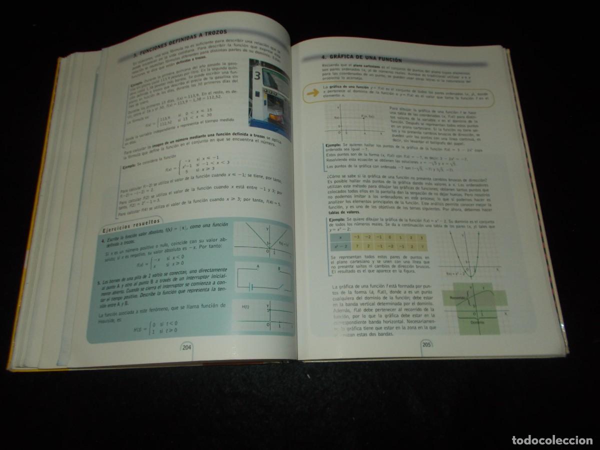 Libros: EULER MATEM&Aacute;TICAS 1 Bachillerato 1&ordm;. SM 2000. Libro de Texto, Escolar - Foto 7