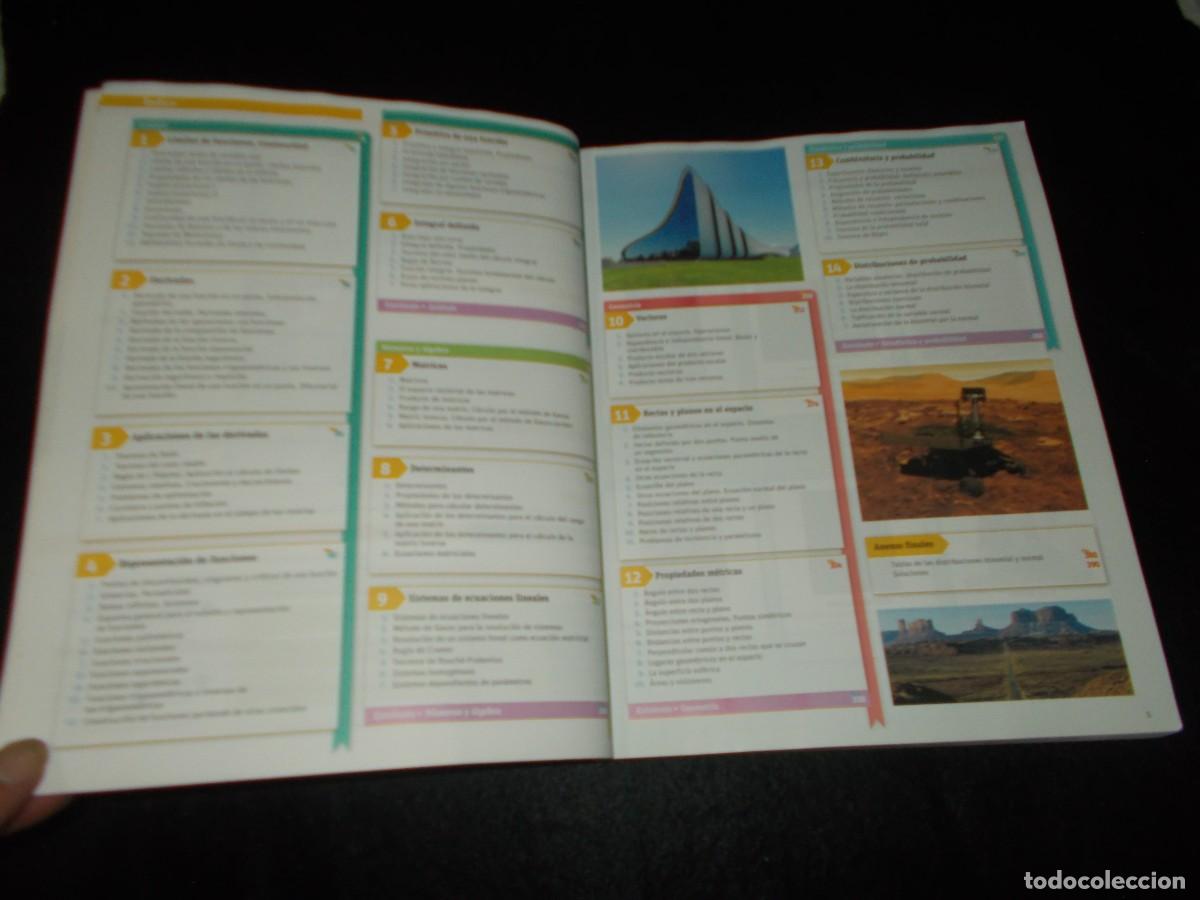 Libros: MATEM&Aacute;TICAS II 2 Bachillerato 2&ordm;. SM 2016. Libro de Texto, Escolar - Foto 3