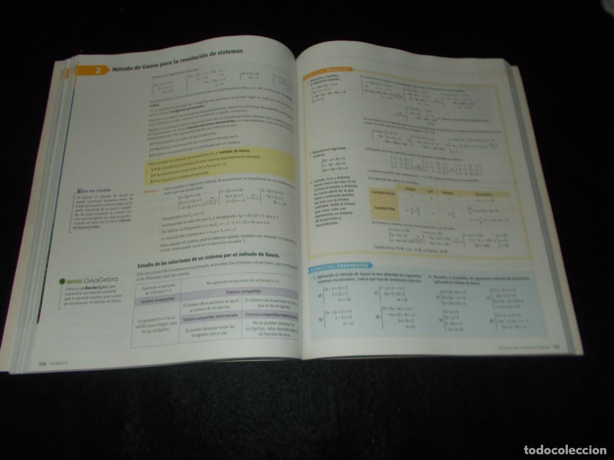 Libros: MATEM&Aacute;TICAS II 2 Bachillerato 2&ordm;. SM 2016. Libro de Texto, Escolar - Foto 8