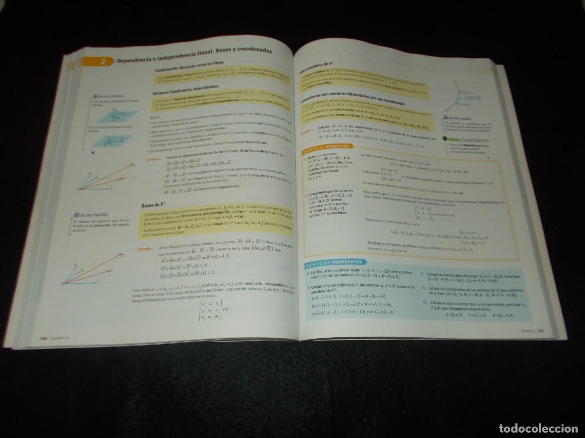 Libros: MATEM&Aacute;TICAS II 2 Bachillerato 2&ordm;. SM 2016. Libro de Texto, Escolar - Foto 9