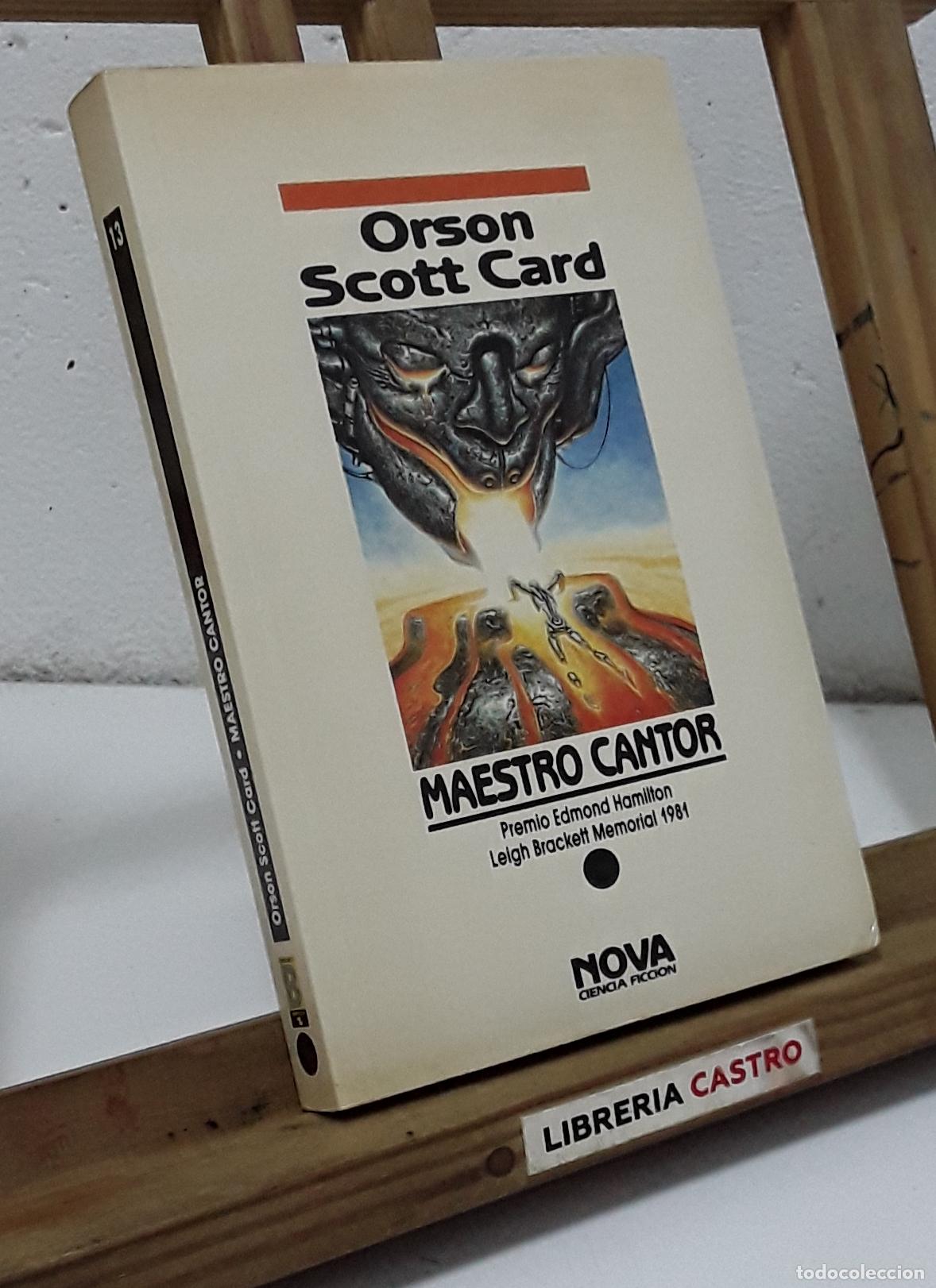 Libros: Maestro cantor - Orson Scott Card. - Foto 1