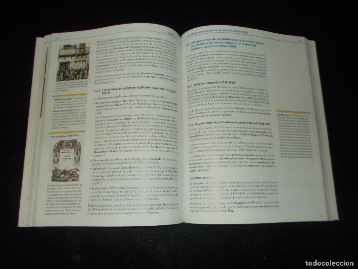 Libros: HISTORIA DE ESPA&Ntilde;A 2 Bachillerato 2&ordm;. Editex 2016. Libro de Texto Escolar - Foto 6