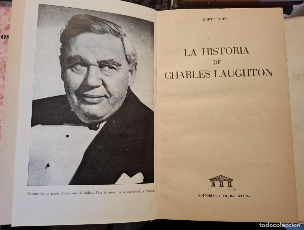 Libros: Singer, Kurt - LA HISTORIA DE CHARLES LAUGHTON - Foto 3