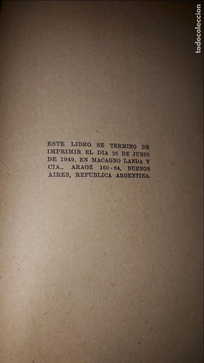 Libros: EL ALEPH JORGE LUIS BORGES PRIMERA EDICI&Oacute;N 1949. LOSADA - Foto 4
