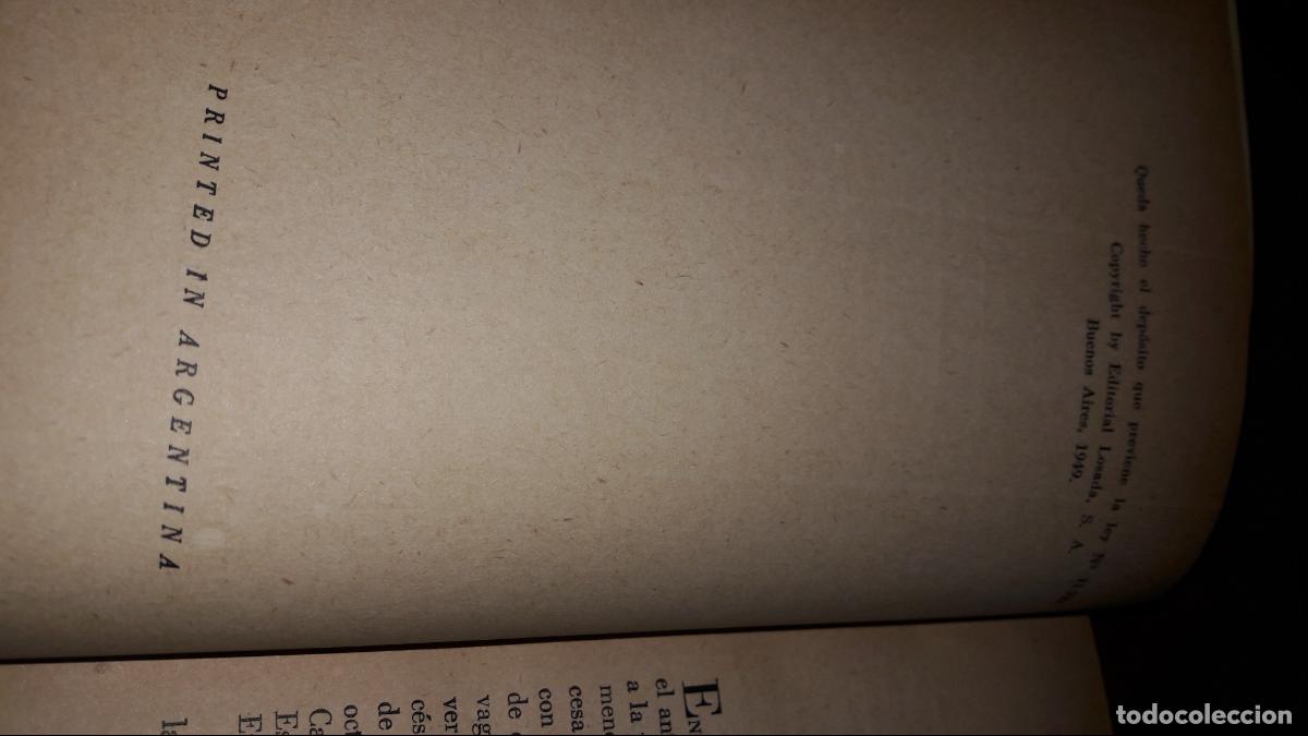 Libros: EL ALEPH JORGE LUIS BORGES PRIMERA EDICI&Oacute;N 1949. LOSADA - Foto 6