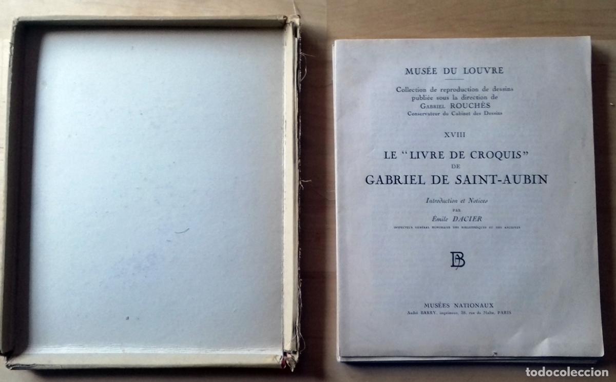 Libros: LE &rdquo;LIVRE DE CROQUIS&rdquo; DE GABRIEL DE SAINT-AUBIN
