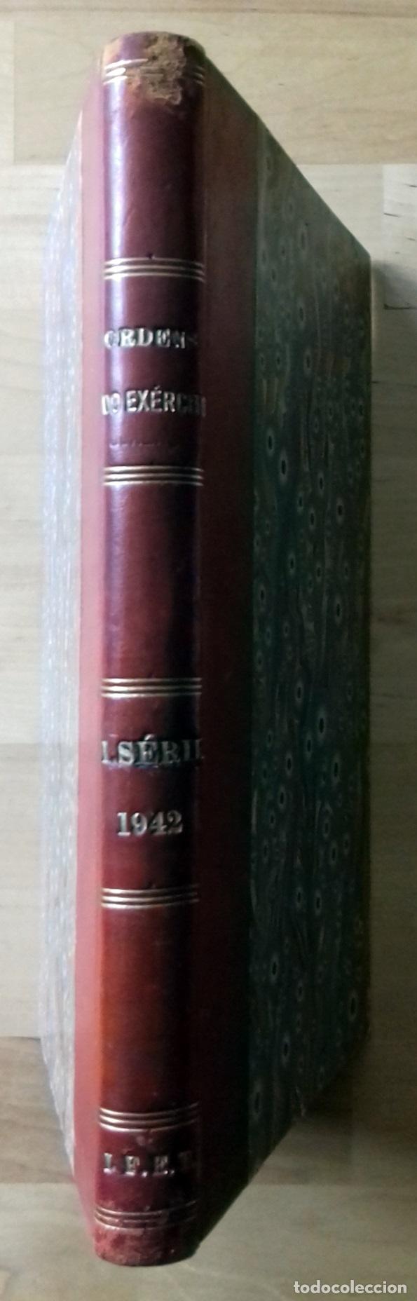 Libros: Ministerio da Guerra - ORDEM DO EXERCITO, 1&ordf; SERIE. COLEC&Ccedil;AO DO ANO DE 1942