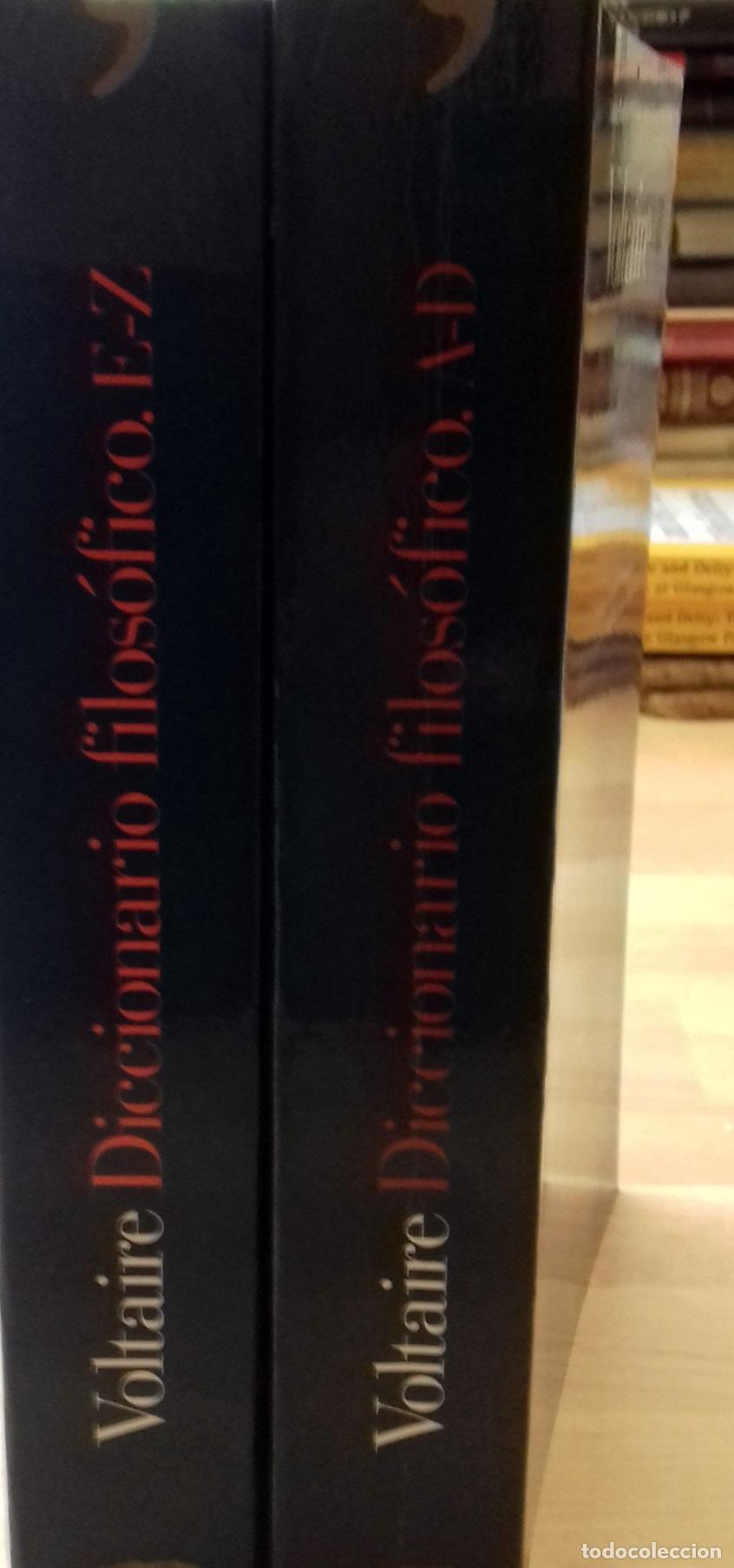 Libros: Voltaire - DICCIONARIO FILOS&Oacute;FICO. 2 VOLS. - Foto 4