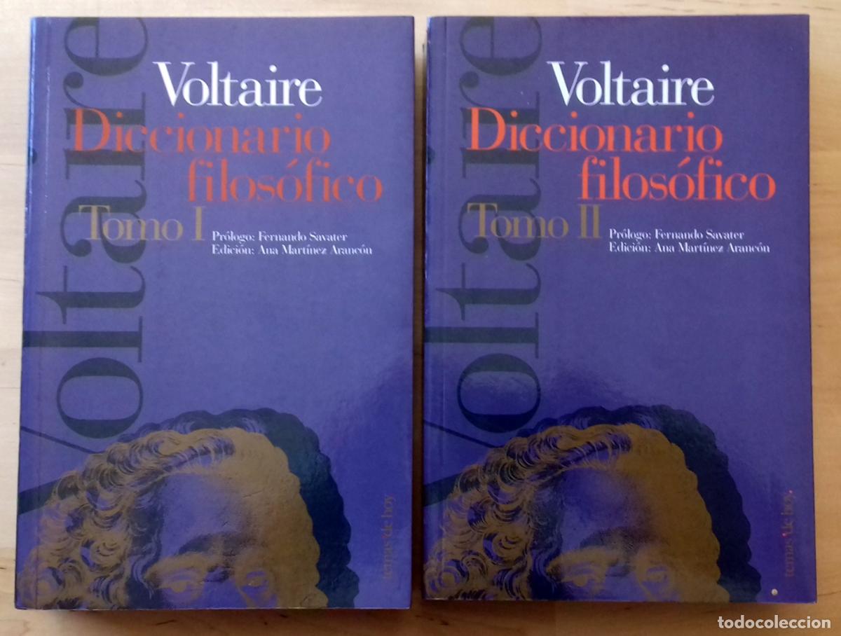 Libros: Voltaire - DICCIONARIO FILOS&Oacute;FICO. 2 VOLS. - Foto 1