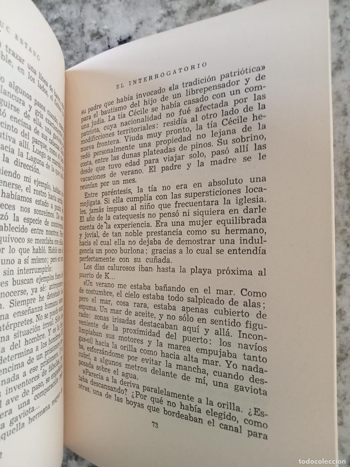 Libros: Luc Estang - EL INTERROGATORIO - Foto 2