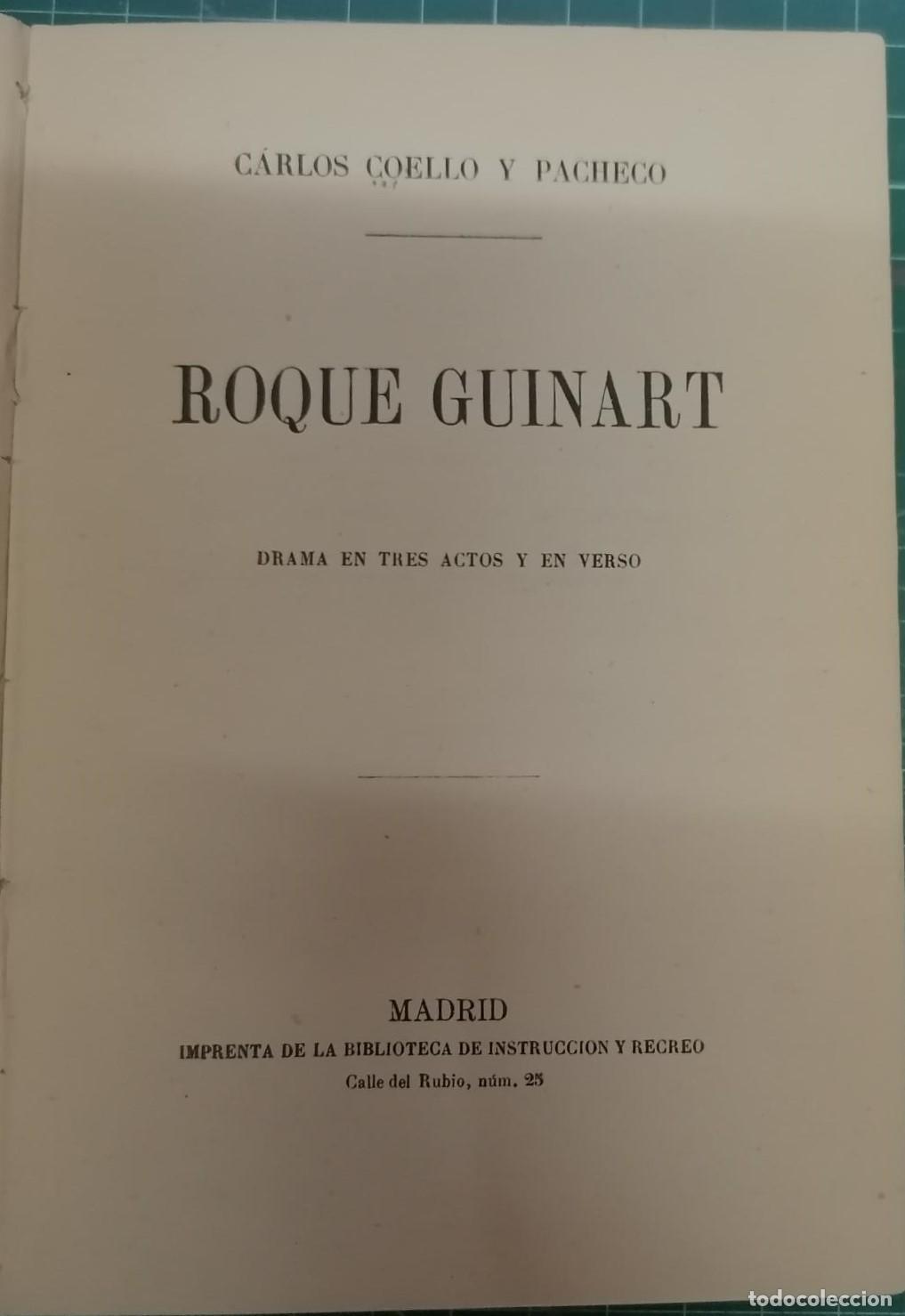 Libros: Coello y Pacheco, Carlos - ROQUE GUINART