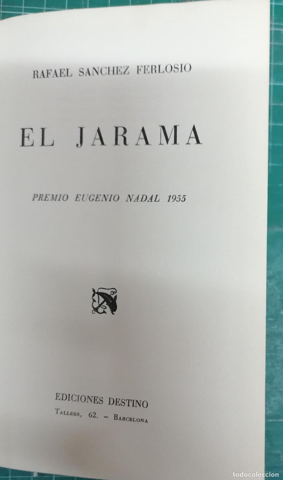 Libros: S&aacute;nchez Ferlosio, Rafael - EL JARAMA - Foto 5