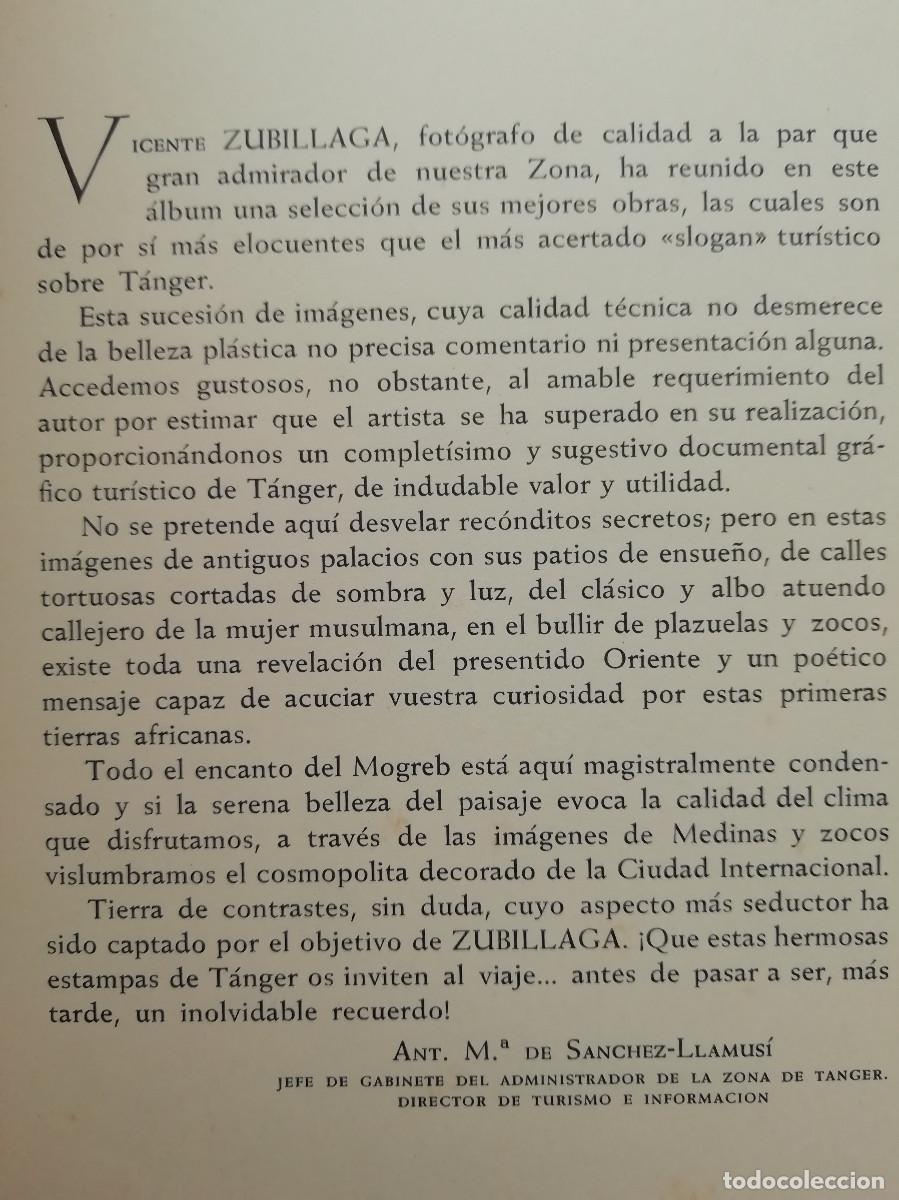 Libros: T&aacute;nger. Stampas de Zubillaga - Foto 2