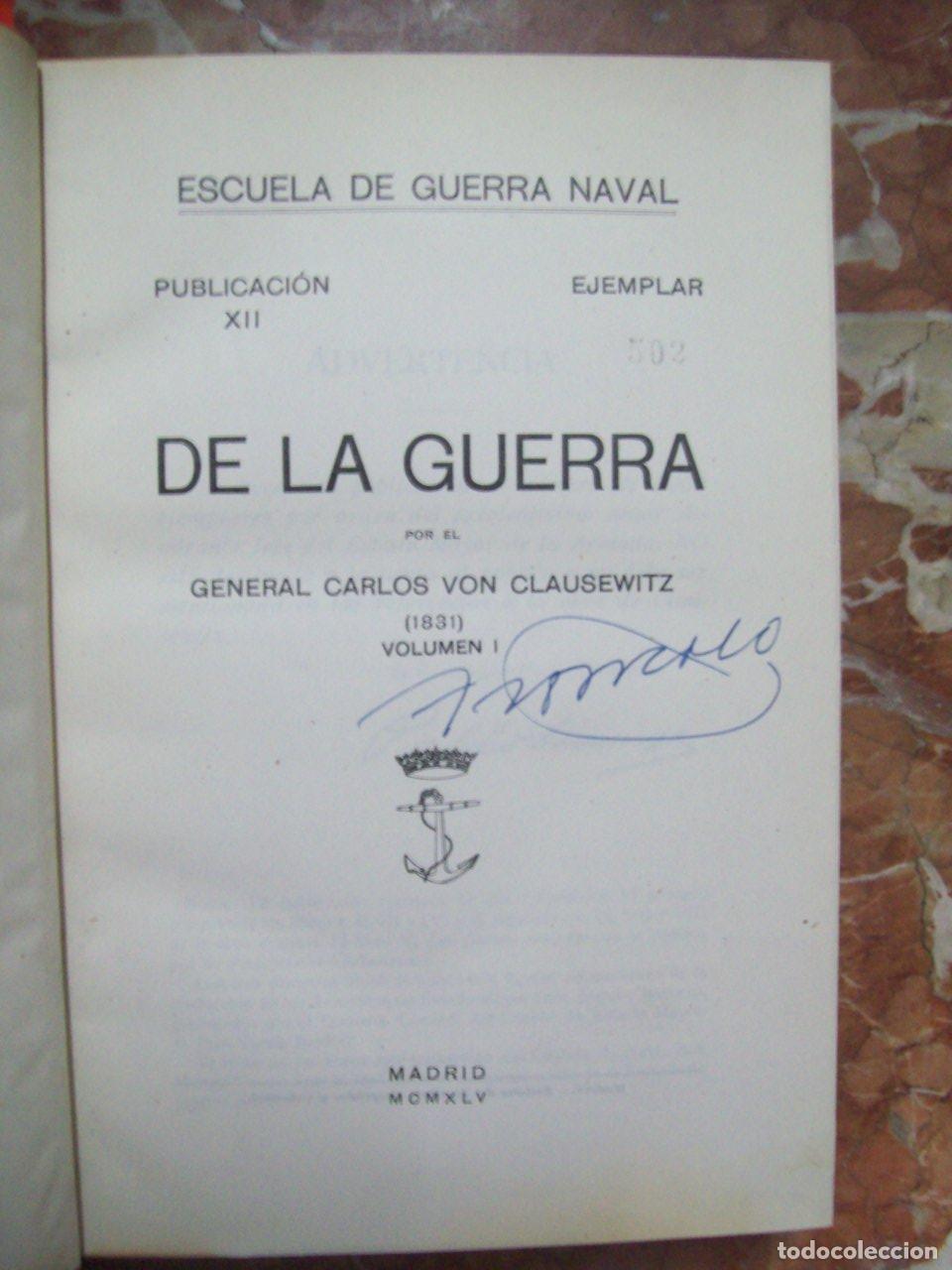 Libros: Clausewitz, Carlos von - DE LA GUERRA - Foto 1