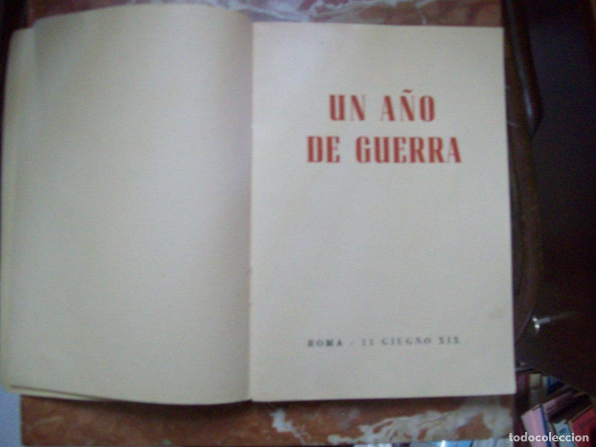 Libros: VV.AA. - UN A&Ntilde;O DE GUERRA - Foto 2