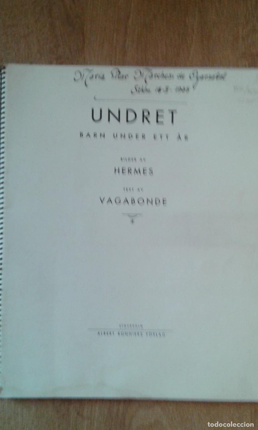Libros: Hermes (Bilder) y Vagabonde (Text) - UNDRET. BARN UNDER ETT AR - Foto 2