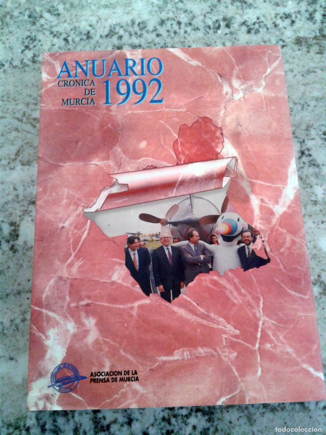 Libros: vvaa - CRONICA DE MURCIA. ANUARIO 1992 - Foto 1