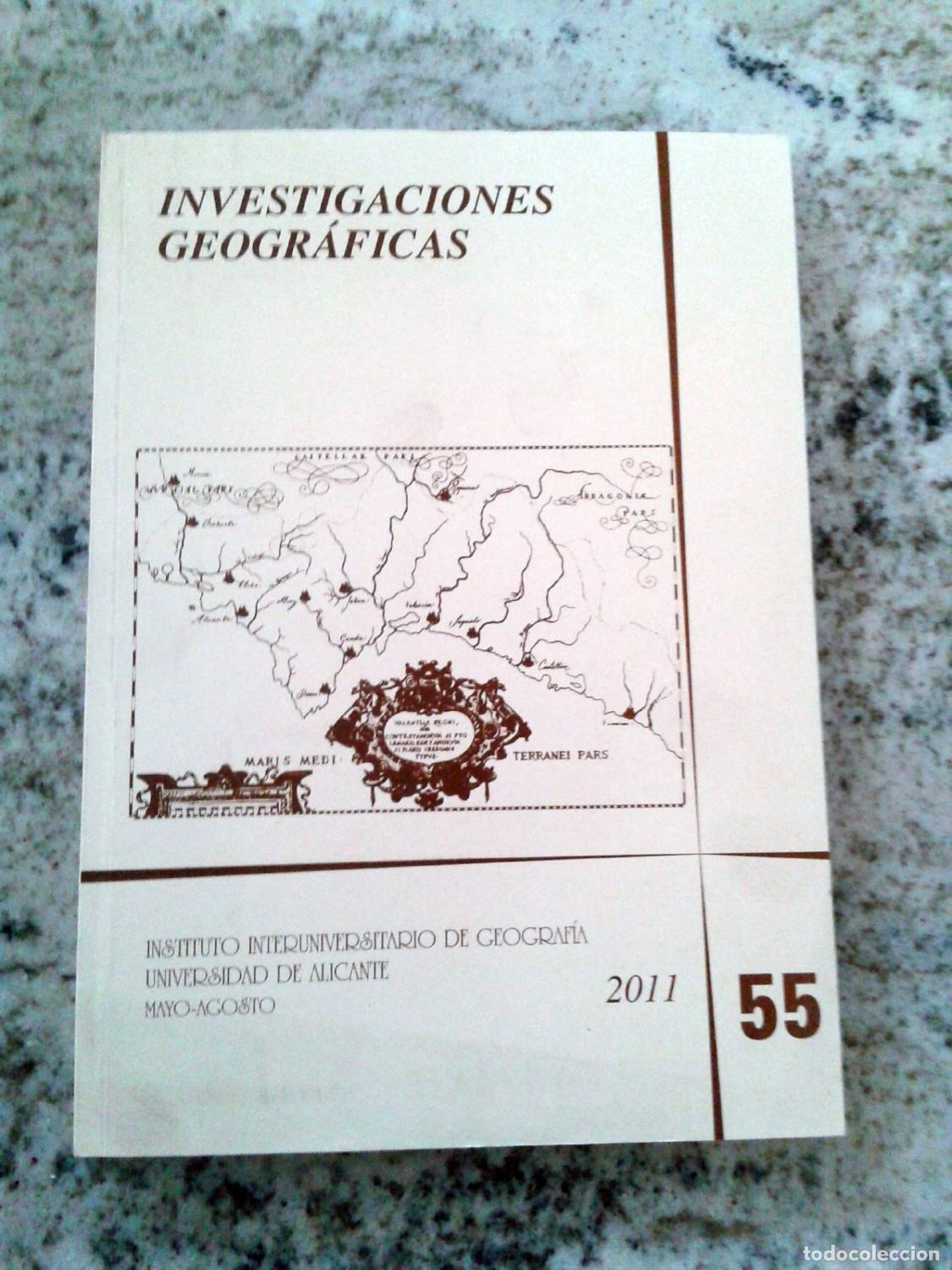 Livros em segunda m&atilde;o: vvaa - INVESTIGACIONES GEOGR&Aacute;FICAS: ANALES DE LA UNIVERSIDAD DE ALICANTE: INSTITUTO UNIVERSITARIO DE