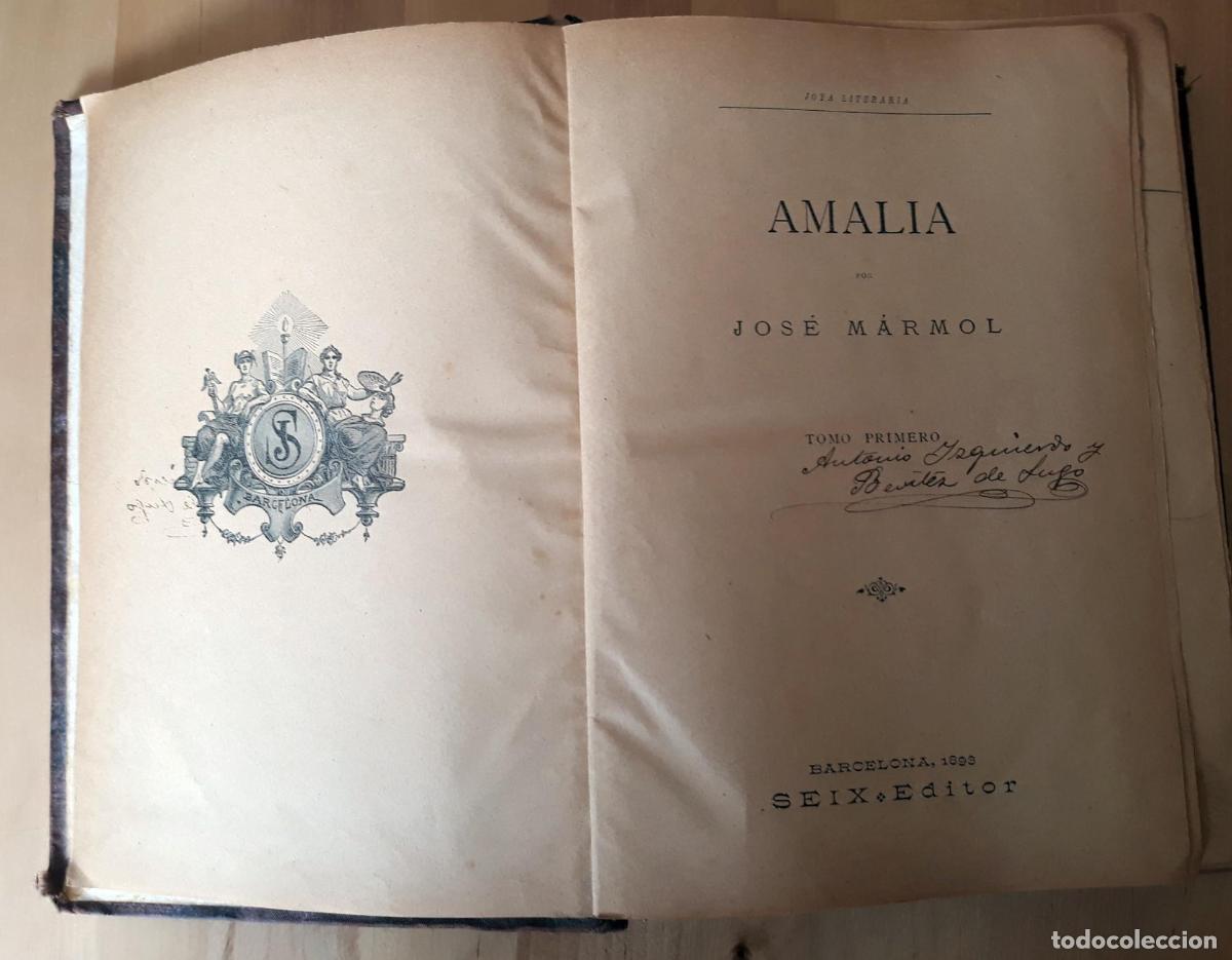 Libros: Jos&eacute; M&aacute;rmol - AMALIA - Foto 2