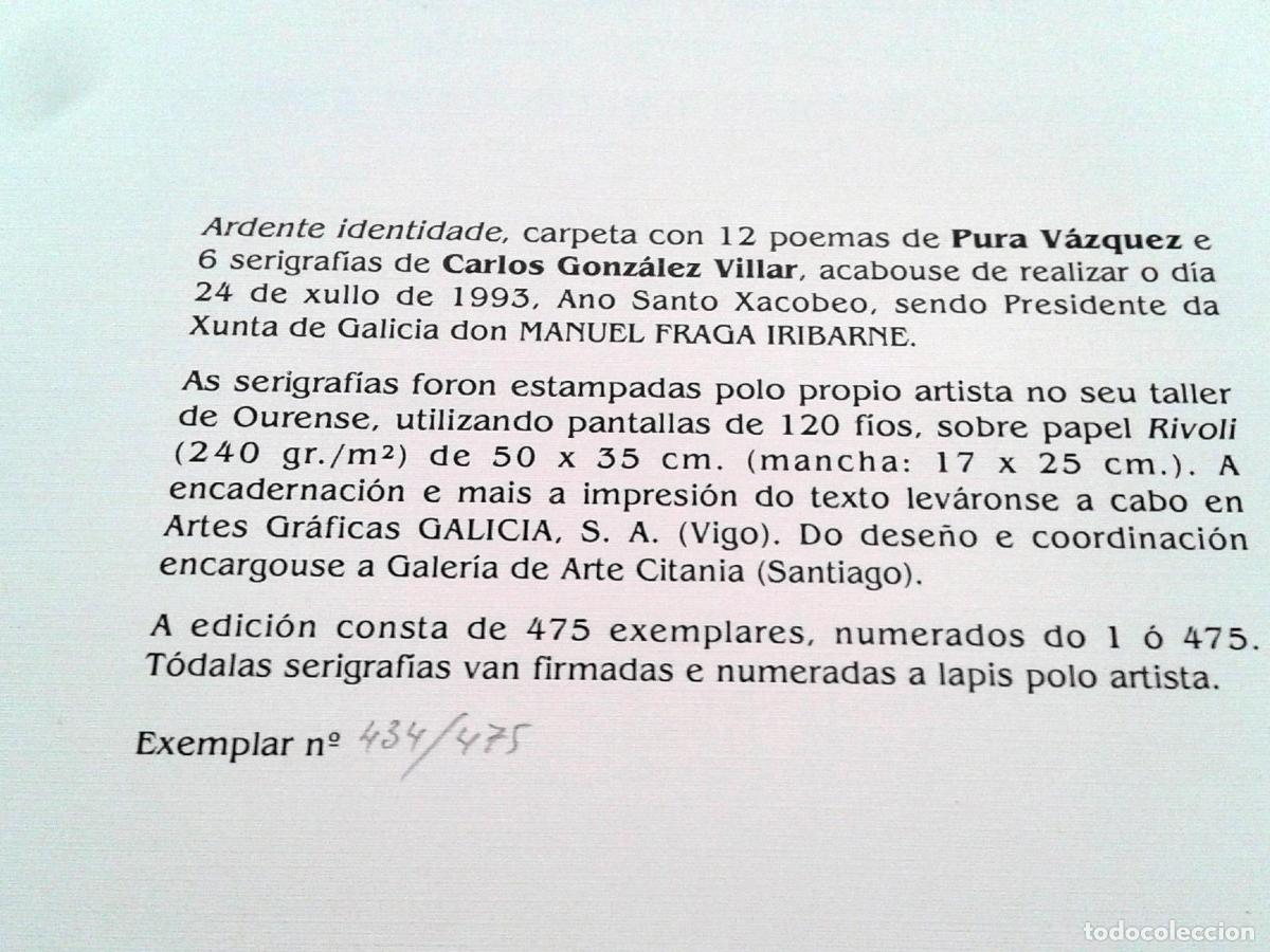 Libros: Pura Vazquez - ARDENTE IDENTIDADE - Foto 2