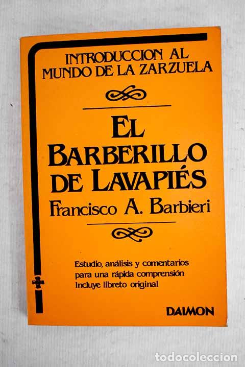 Libros: El barberillo de Lavapi&eacute;s.- Barbieri, Francisco A. - Foto 1
