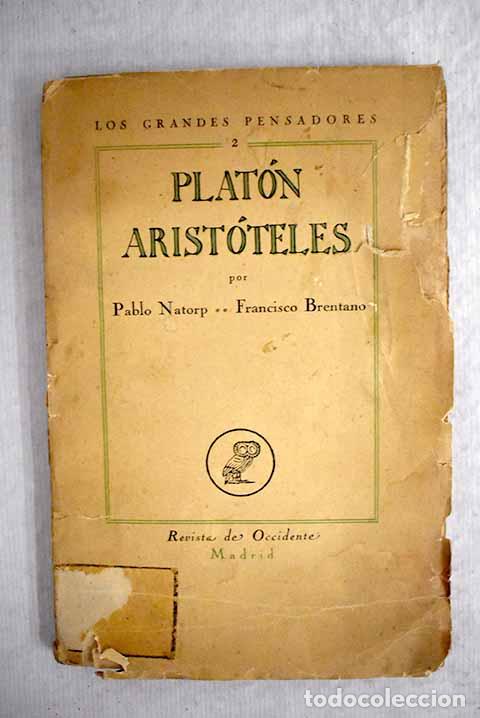 Libros: Plat&oacute;n, Arist&oacute;teles: Natorp, Paul.- Natorp, Paul - Foto 1