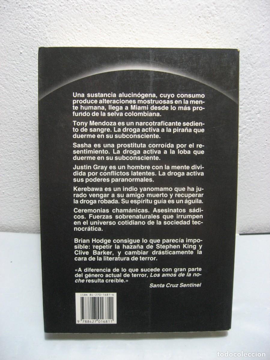 Libros: LOS AMOS DE LA NOCHE - Brian Hodge - Foto 3