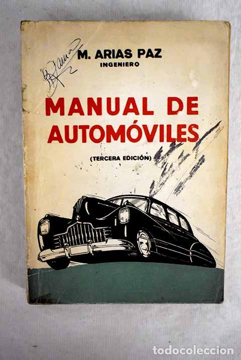 Libros: Manual de autom&oacute;viles.- Arias-Paz - Foto 1