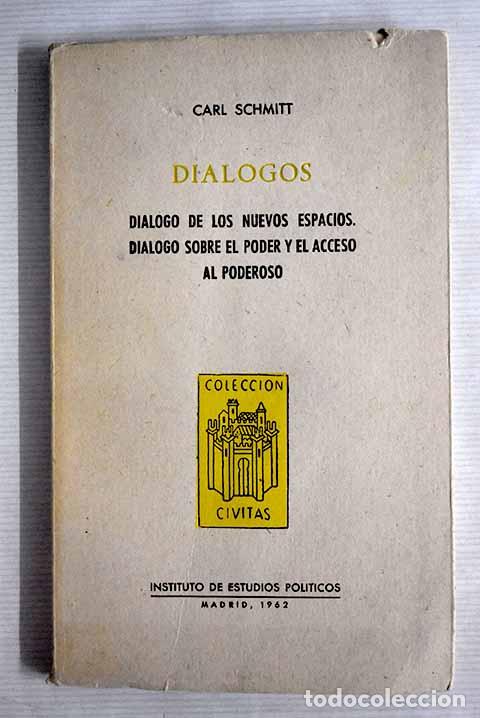 Libros: Di&aacute;logos: Schmitt, Carl.- Schmitt, Carl - Foto 1