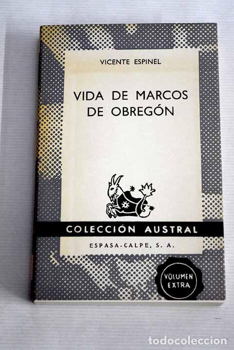 Libros: Vida de Marcos de Obreg&oacute;n.- Espinel, Vicente - Foto 1