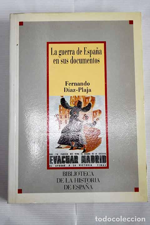 Libros: La Guerra de Espa&ntilde;a en sus documentos - Foto 1