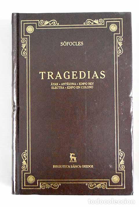 Libros: Tragedias: S&oacute;focles: Gredos..- S&oacute;focles - Foto 1