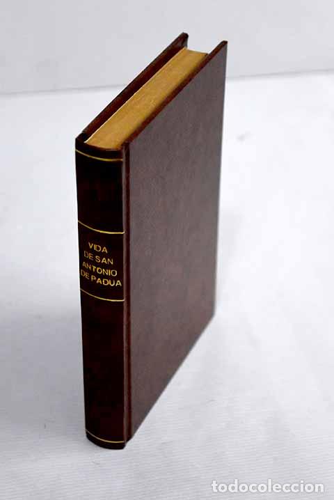 Libros: Vida de San Antonio de Padua.- Acevedo, Manuel - Foto 1