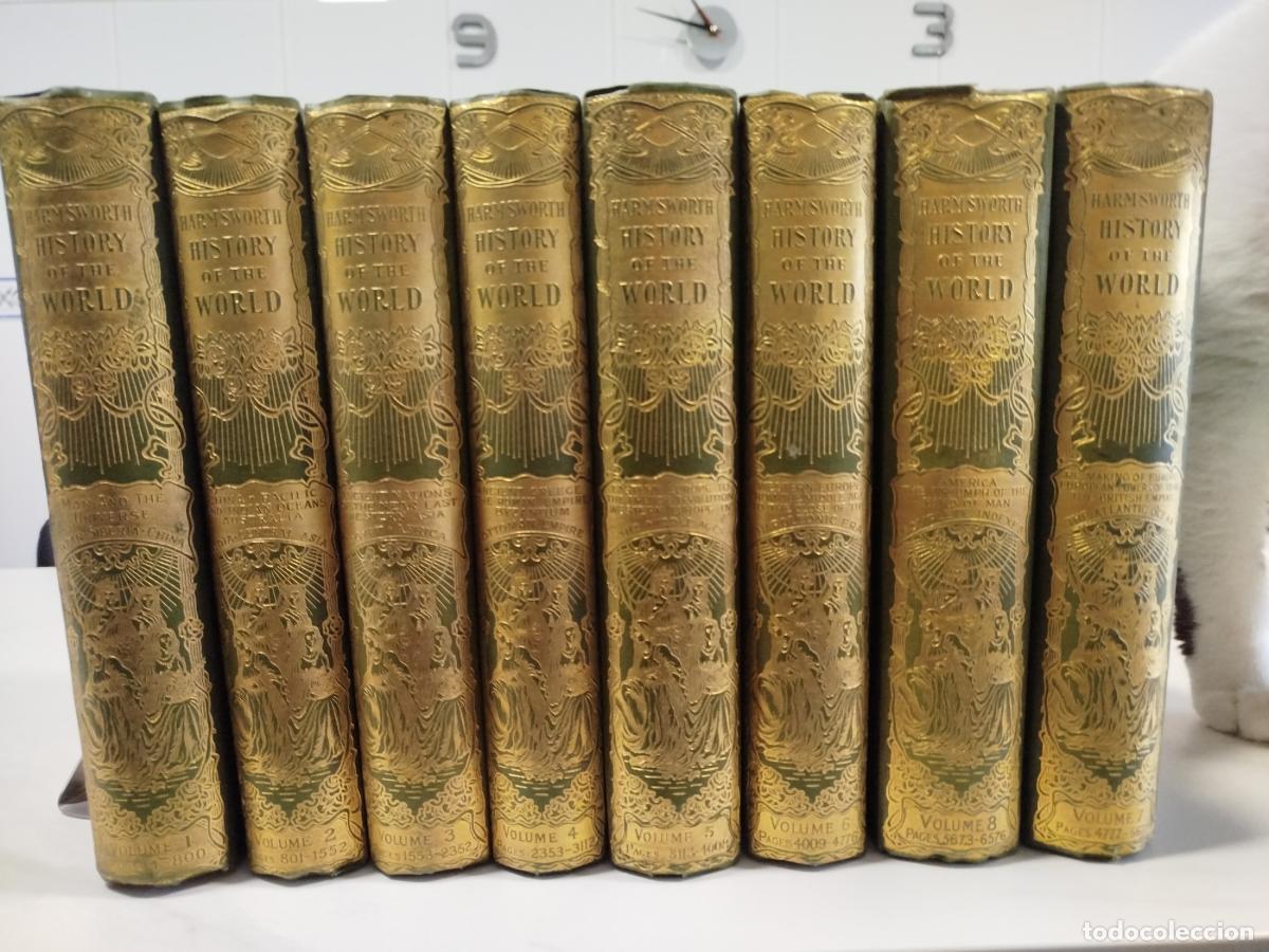 Livros em segunda m&atilde;o: Harmsworth History of the World (8 Vol.) - Mee, Arthur (editor); Hammerton, J.A. (editor); Innes, A.