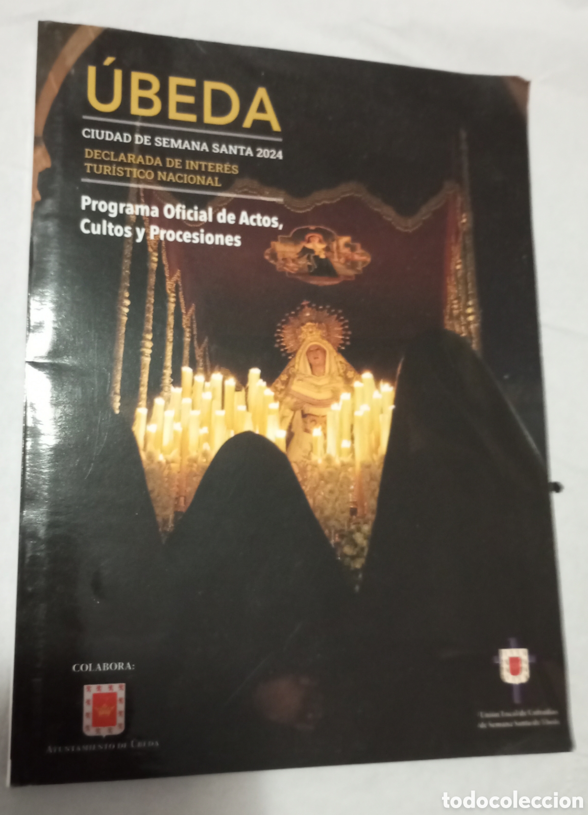 Libros: Ubeda.Libro. ciudad de semana santa 2024 programa oficial de actos,cultos y procesi&oacute;nes 96 p&aacute;g.2024