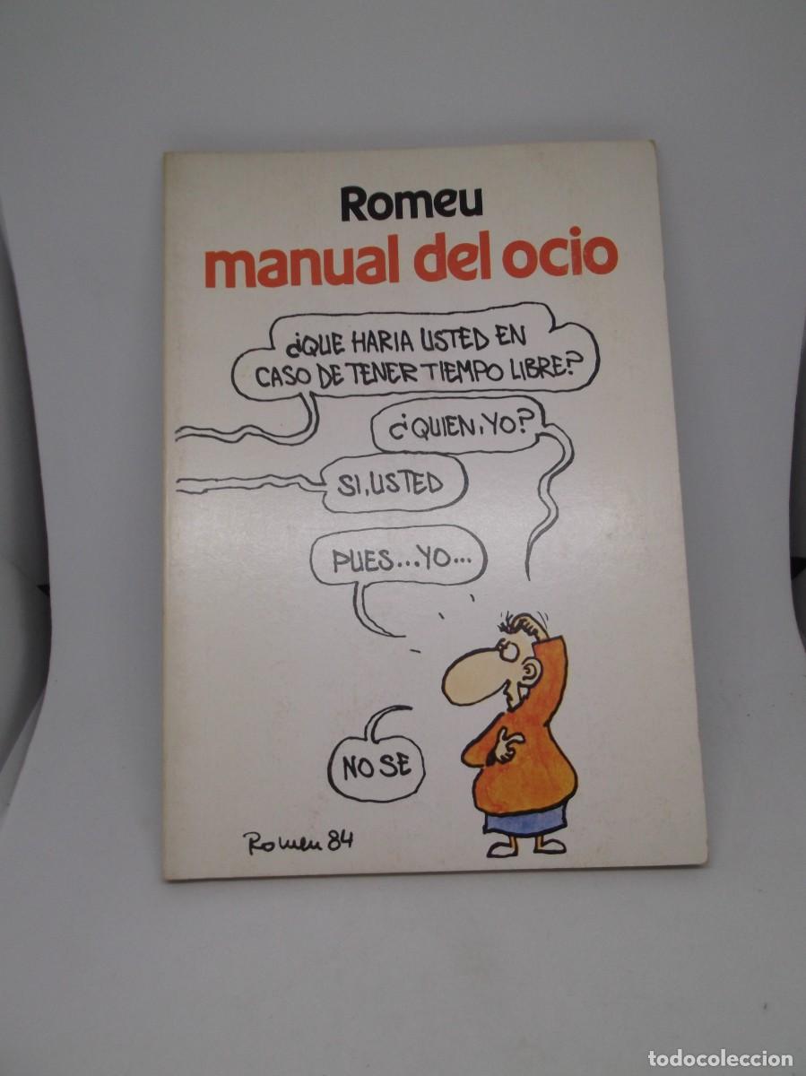 Libros: Manual del ocio Carlos Romeu.Circulo de lectores 1984 - Foto 1