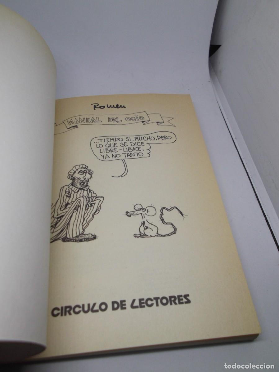 Libros: Manual del ocio Carlos Romeu.Circulo de lectores 1984 - Foto 3