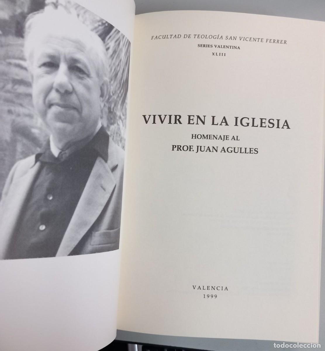 Libros: Homenaje al prof. Juan Agulles. - VV.AA: - Foto 3