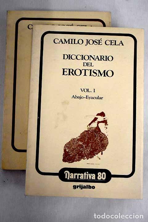 Libros: Diccionario del erotismo.- Cela, Camilo Jos&eacute; - Foto 1