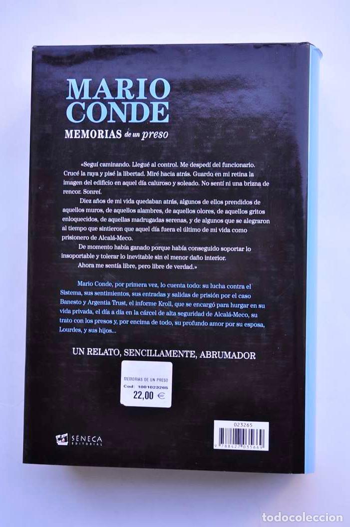 Libros: Memorias de un preso - CONDE, Mario - Foto 4