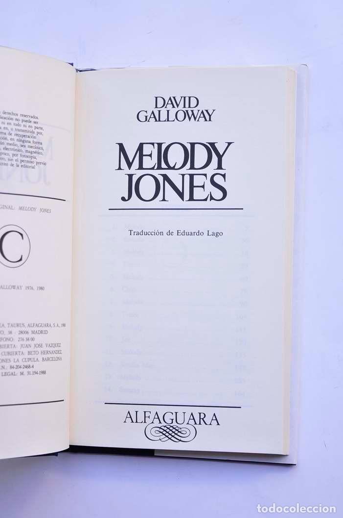 Libros: Melody Jones - GALLOWAY, David - Foto 3