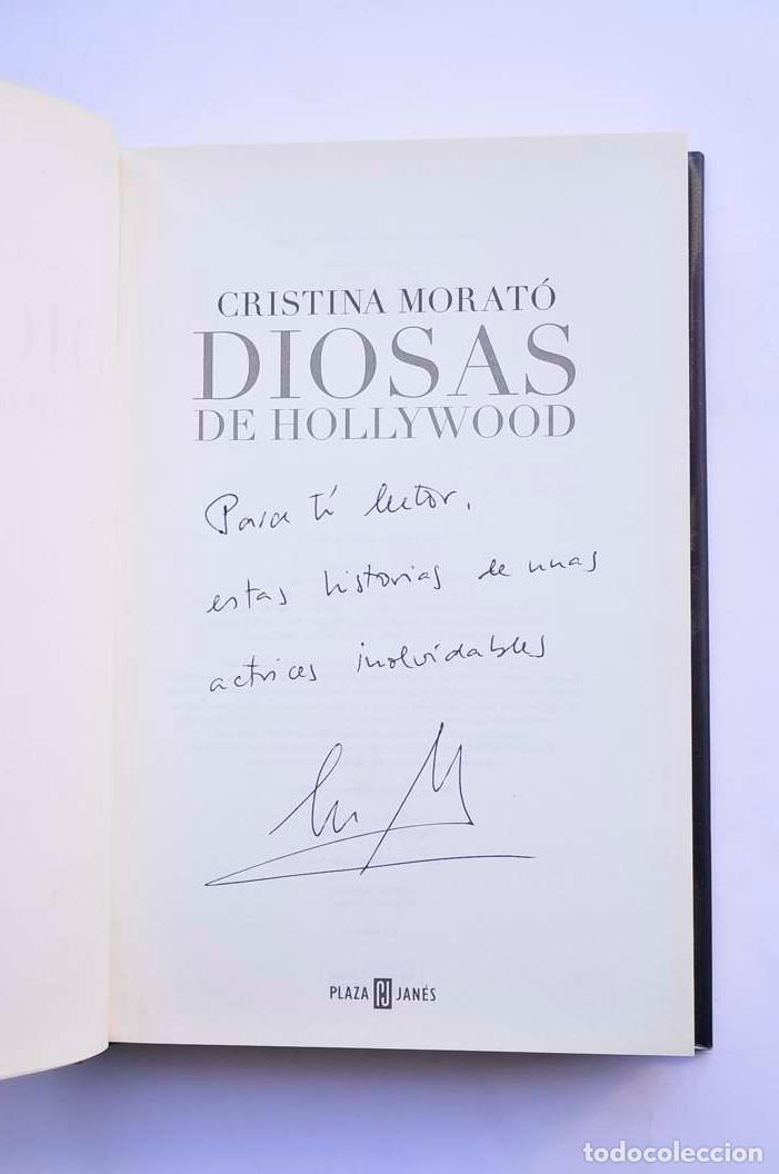 Libros: Diosas de Hollywood - MORATO, CristinaDedicatoria aut&oacute;grafa de la autora - Foto 3