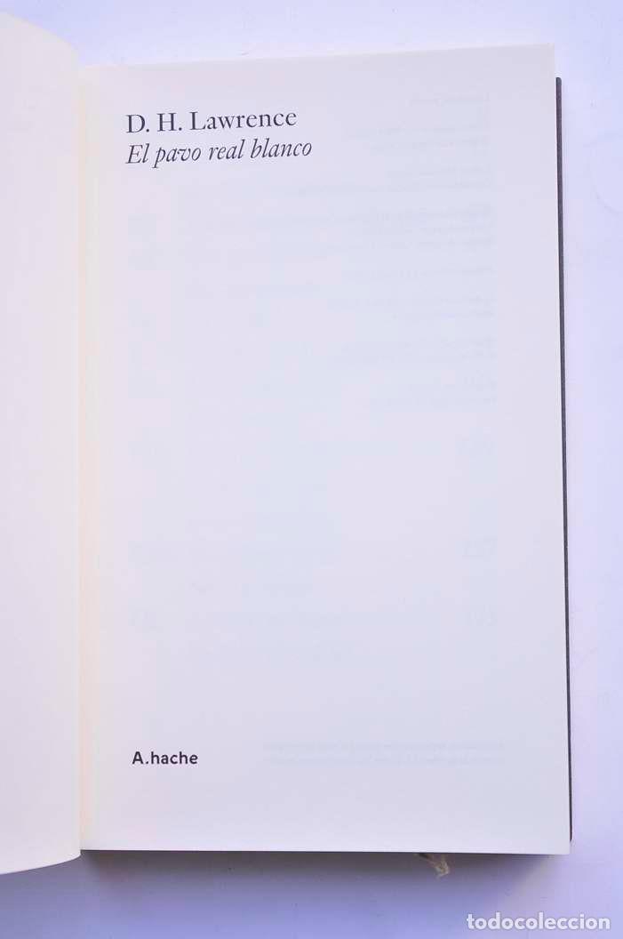Libros: El pavo real blanco - LAWRENCE, D. H. - Foto 2
