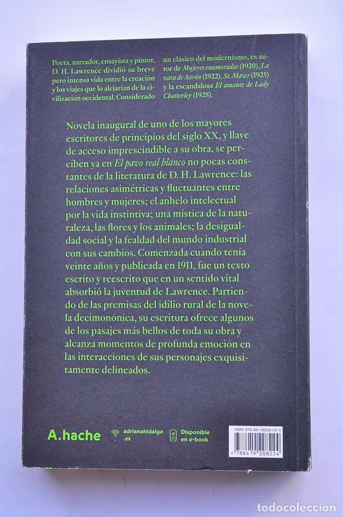 Libros: El pavo real blanco - LAWRENCE, D. H. - Foto 4